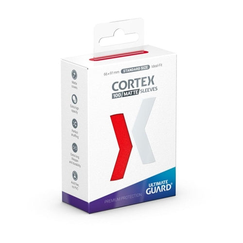 Ultimate Guard - Matte Red Cortex Sleeves 100pk