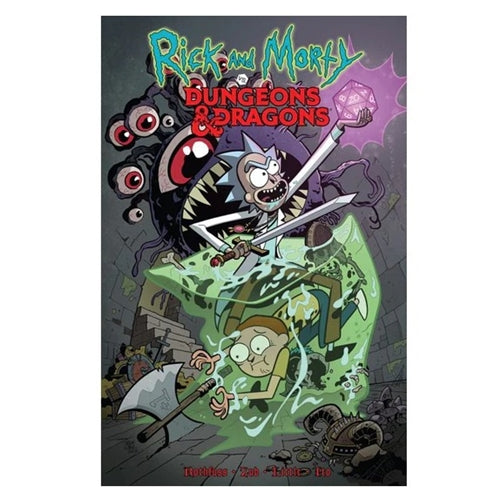 Rick and Morty VS D&D Comic Book