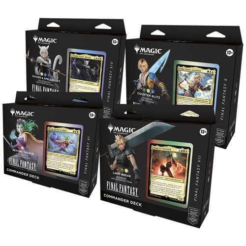 MTG Final Fantasy Commander Decks