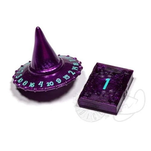 Polyhero - Wizardstone Wizard Hat & Spellbook Dice Set