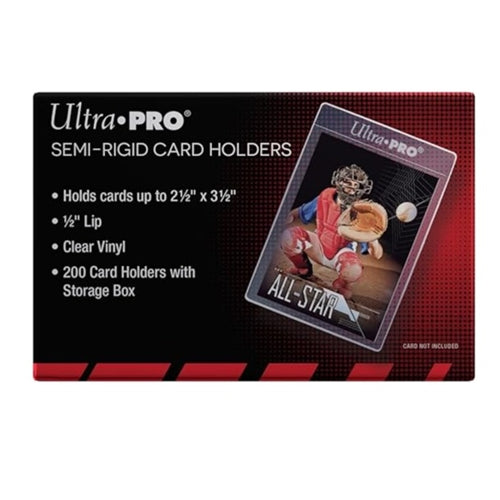 Ultra Pro - Semi Rigid Card Holders 200pk