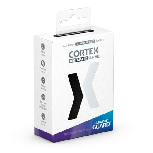 Ultimate Guard - Matte Black Cortex Sleeves 100pk
