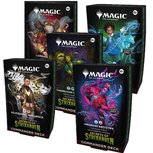 MTG - Secrets of Strixhaven Commander Decks