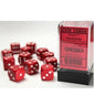 Chessex 16mm D6 Dice Block Opaque Red/White