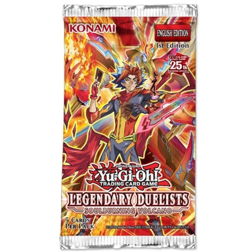 Yugioh - Legendary Duelists Soulburning Volcano Booster Pack