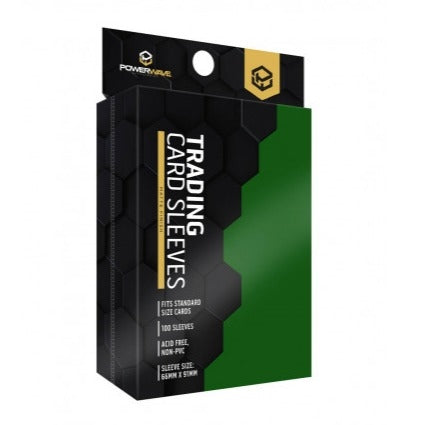 Powerwave Matte Card Sleeves 100 Pack - Green
