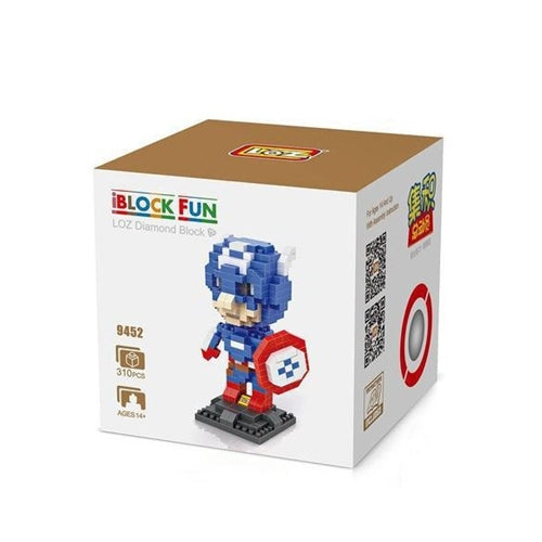 Diamond Blocks: Captain America