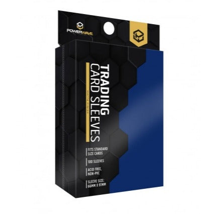 Powerwave Matte Card Sleeves 100 Pack - Blue