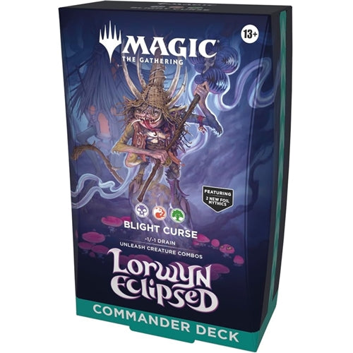 MTG Lorwyn Eclipsed Commander Deck- blight curse